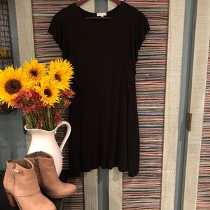 Nordstrom black swing dress with pockets!